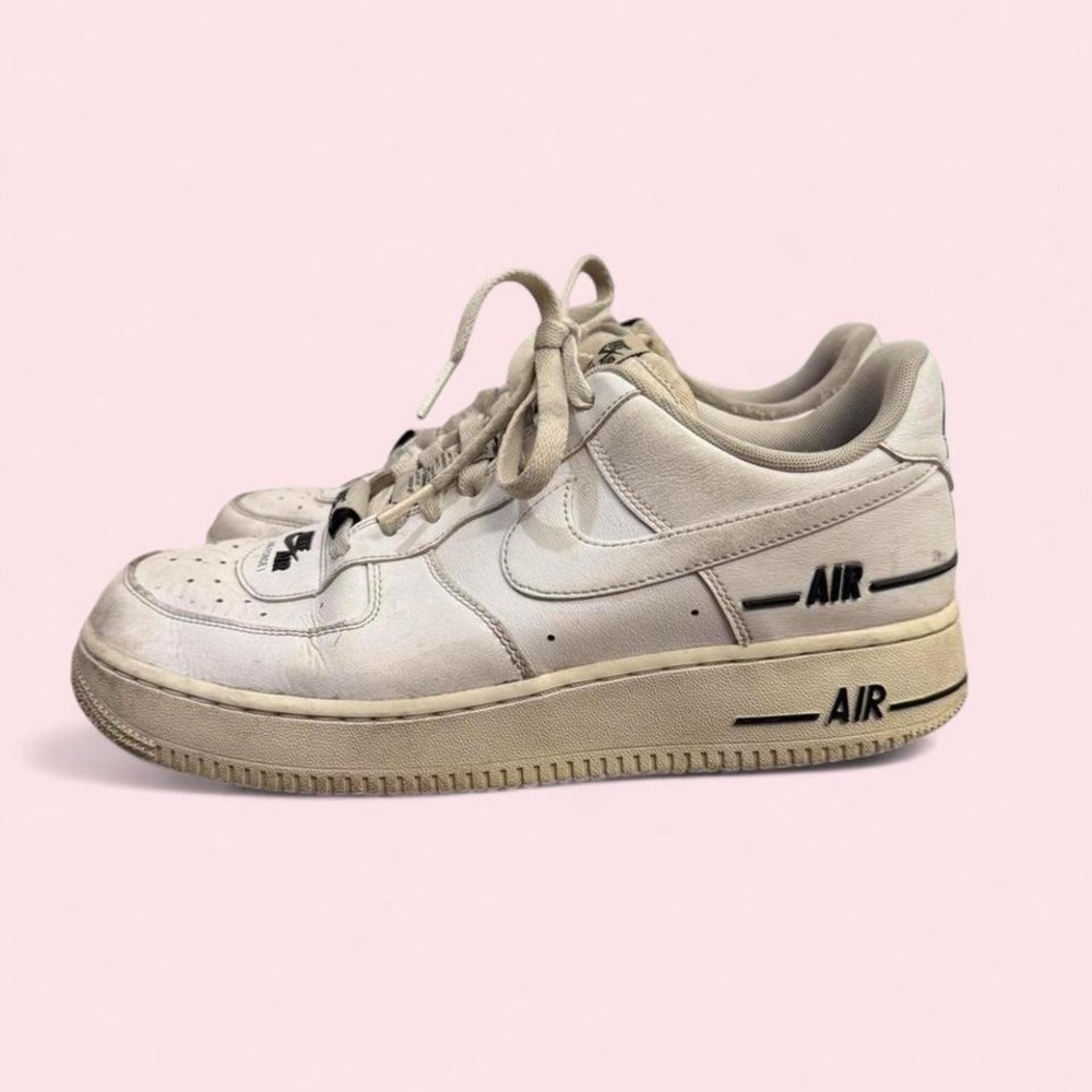 Nike Air Force 1 Low white & black Men's 7.5 /‎ Women's 9